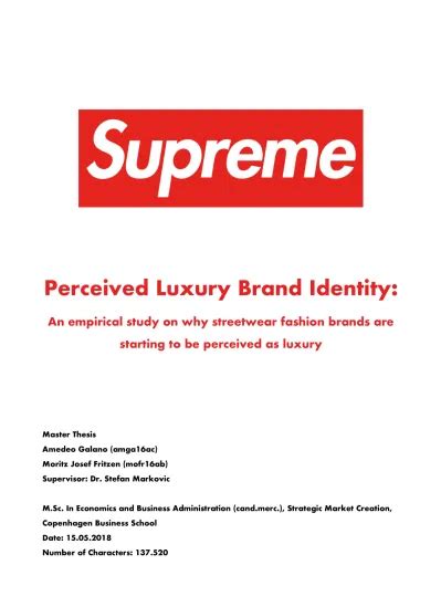 supreme brand identity.